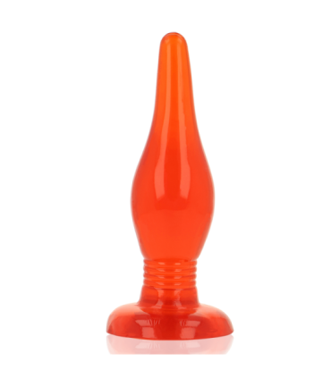 BAILE - PLUG ANAL TACTO SUAVE ROJO 14.2 CM
