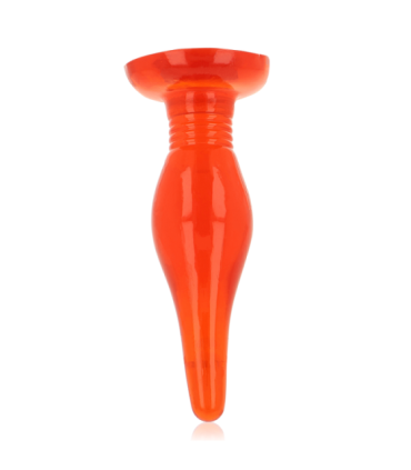 BAILE - PLUG ANAL TACTO SUAVE ROJO 14.2 CM