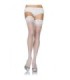 LEG AVENUE - MEDIAS BLANCAS CON SILICONA Y ENCAJE