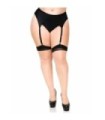 LEG AVENUE - MEDIAS NUDE CON TACON CUBANO Y COSTURA TRASERA PLUS