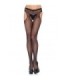 LEG AVENUE - PANTYS DE REJILLA CON ABERTURAS PLUS