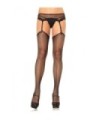 LEG AVENUE - MEDIAS DE RED SIN SILICONA AUTOADHERENTE SUPERIOR