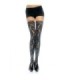LEG AVENUE - MEDIAS DE ENCAJE FLORAL