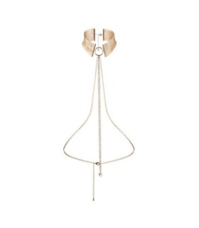 BIJOUX - DÉSIR MÉTALLIQUE COLLAR METLICO DORADO