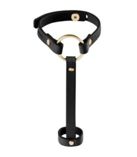 BIJOUX - INDISCRETS MAZE BRAZALETE / ARNÉS PARA MANOS NEGRO