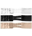 BYE-BRA - EXTENSORES DE CONTORNO FLEXIBLES 2 GANCHOS 3 UDS