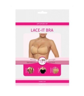 BYE-BRA - LACE-IT REALZADOR PUSH-UP BEIGE COPA B