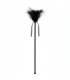 SECRETPLAY - PLUMERO PLUMAS NEGRO 40 CM