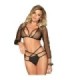 SUBBLIME - SET TOP Y PANTIES TIRAS S/M