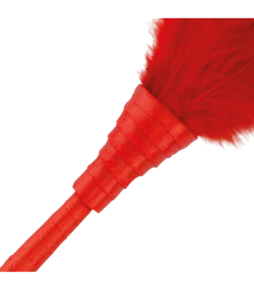 DARKNESS - PLUMA ESTIMULADORA ROJO 24CM