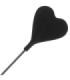 DARKNESS - FUSTA CON PLUMA LOVE NEGRO 40 CM