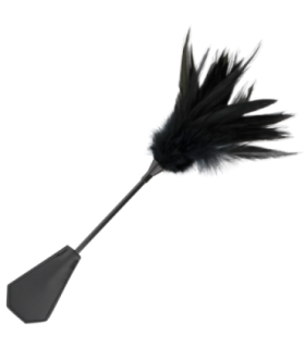 DARKNESS - FUSTA CON PLUMA NEGRO