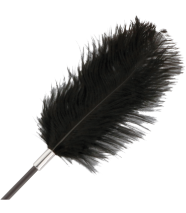 DARKNESS - FUSTA CON PLUMA LOVE NEGRO 56 CM