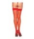 LEG AVENUE - MEDIAS CON COSTURA TRASERA ROJO