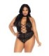 LEG AVENUE - TEDDY ABERTURA FRONTAL TALLA GRANDE