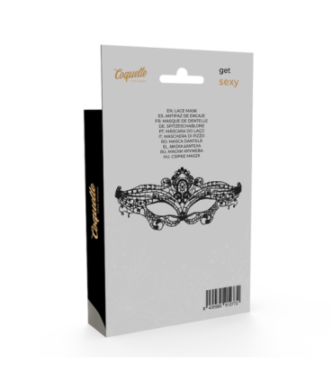 COQUETTE CHIC DESIRE - ANTIFAZ ENCAJE NEGRO FINO