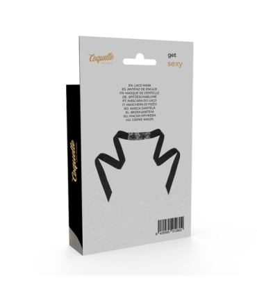 COQUETTE CHIC DESIRE - ANTIFAZ ENCAJE NEGRO CINTA