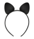 COQUETTE CHIC DESIRE - DIADEMA CON OREJAS DE GATO