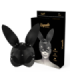 COQUETTE CHIC DESIRE - MASCARA CUERO VEGANO CON OREJAS DE CONEJO