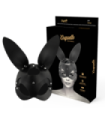 COQUETTE CHIC DESIRE - MASCARA CUERO VEGANO CON OREJAS DE CONEJO