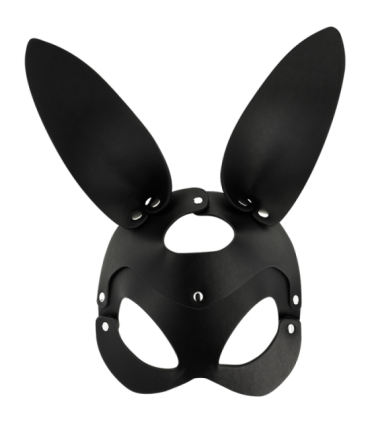 COQUETTE CHIC DESIRE - MASCARA CUERO VEGANO CON OREJAS DE CONEJO