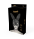 COQUETTE CHIC DESIRE - MASCARA CUERO VEGANO CON OREJAS DE CONEJO