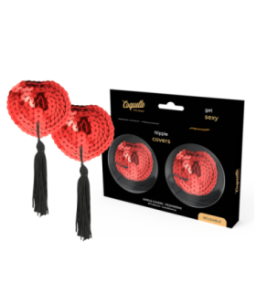 COQUETTE CHIC DESIRE - CUBRE PEZONES ROJO