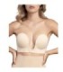 BYE-BRA - SUJETADOR SIN ASAS EN U BEIGE COPA A