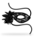 OHMAMA - MASKS ANTIFAZ CON ENCAJES Y FLOR NEGRO