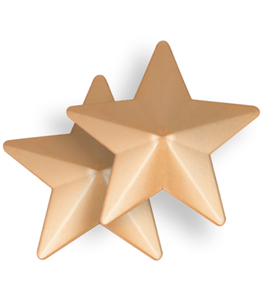 COQUETTE CHIC DESIRE - CUBRE PEZONES METAL ESTRELLAS