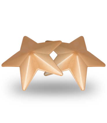 COQUETTE CHIC DESIRE - CUBRE PEZONES METAL ESTRELLAS