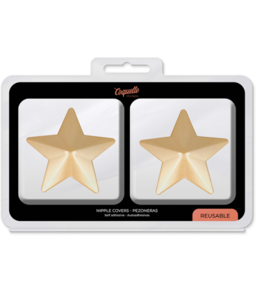 COQUETTE CHIC DESIRE - CUBRE PEZONES METAL ESTRELLAS