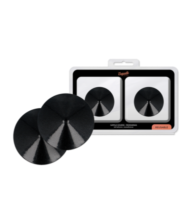 COQUETTE CHIC DESIRE - CUBRE PEZONES METAL CIRCULOS NEGROS