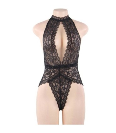 SUBBLIME - TEDDY ENCAJE ESCOTE PROFUNDO S/M