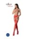 PASSION - S028 MEDIAS CON LIGUERO ROJO TALLA ÚNICA