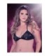 CALEXOTICS - RADIANCE TOP DE BIKINI TRIANGULAR PEDRERÍA TALLA GRANDE