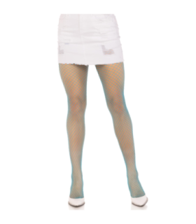 LEG AVENUE - PANTIMEDIAS REJILLA LYCRA AZUL
