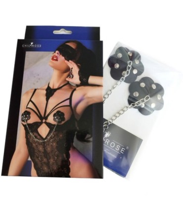 CHILIROSE - CR 4675 CUBREPEZONES NEGRO