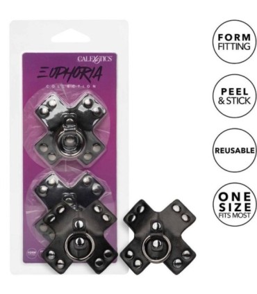 CALEXOTICS - EUPHORIA PEZONERAS JUNTA TÓRICA NEGRO