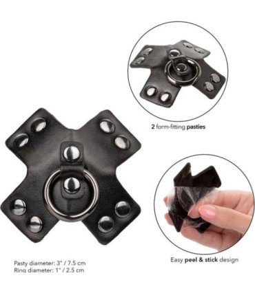 CALEXOTICS - EUPHORIA PEZONERAS JUNTA TÓRICA NEGRO