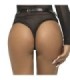 SUBBLIME - CINTURON DE CADENAS ANILLAS CUERO NEGRO TALLA ÚNICA
