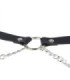 SUBBLIME - ARNÉS FORMA CINTURON CUERO NEGRO TALLA ÚNICA