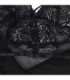 SUBBLIME - BABYDOLL CON TIRANTES AJUSTABLES DE ENCAJE NEGRO S/M