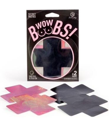 SECRET PLAY - WOW BOOBS! CUBRE PEZONES X