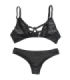 SUBBLIME - SET DOS PIEZAS SUJETADOR TRANSPARENCIAS Y TIRAS S/M