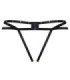 LIVCO CORSETTI FASHION - NOMADE TANGA CROTCHLESS NEGRO S/M