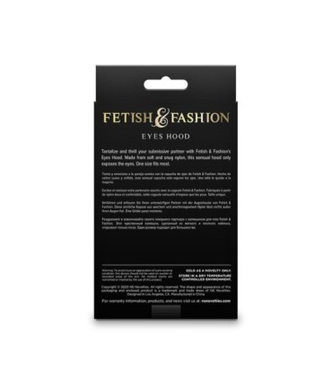 NS NOVELTIES - FETISH & FASHION PASAMONTAÑAS APERTURA DE OJOS NYLON NEGRO