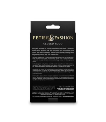 NS NOVELTIES - FETISH & FASHION PASAMONTAÑAS COMPLETO NYLON BLANCO