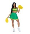 LEG AVENUE - DISFRAZ ANIMADORA VERDE M/L