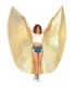 LEG AVENUE - ALAS DE ISIS 360º BRILLANTES DORADO